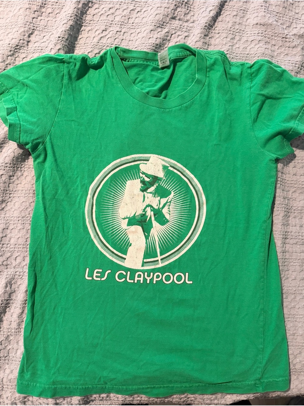 Vintage women’s Les Claypool t-shirt